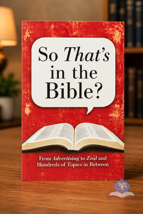 So that's in the Bible; From Advertising to Zeal and Hundreds of Topics in Between