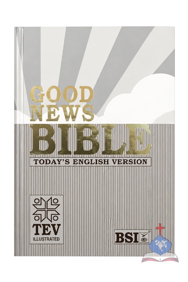 Good News Bible (Gray) – Today's English Version (TEV) Illustrated, Compact HB