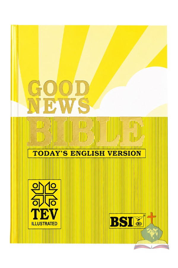 Good News Bible (Yellow) – Today's English Version (TEV) Illustrated, Compact HB